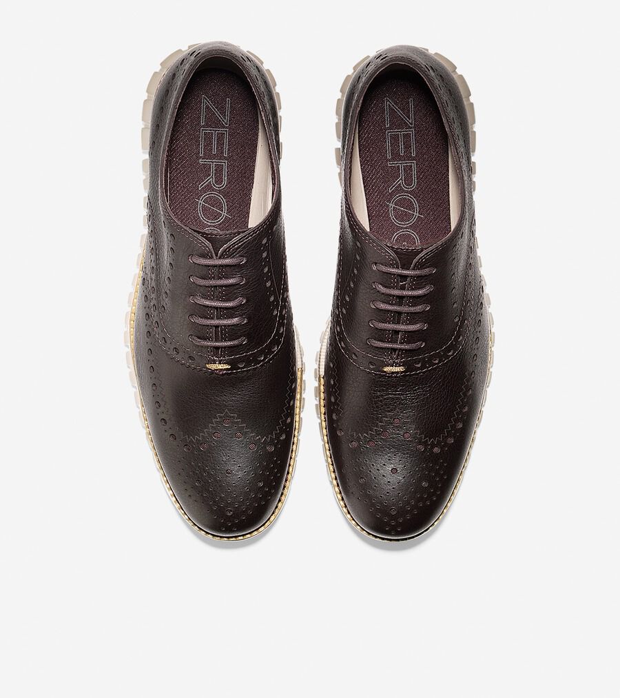 ゼログランド ウィングチップ オックスフォード mens. 0.0 | COLE_HAAN
