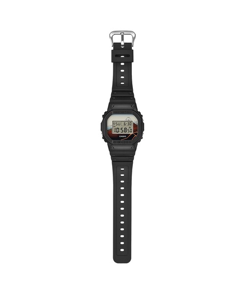 G-SHOCK 腕時計 葛飾北斎「山下白雨」 / 5600シリーズ DW-5600KHSH25