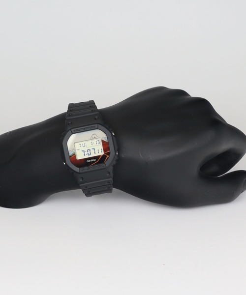 G-SHOCK 腕時計 葛飾北斎「山下白雨」 / 5600シリーズ DW-5600KHSH25