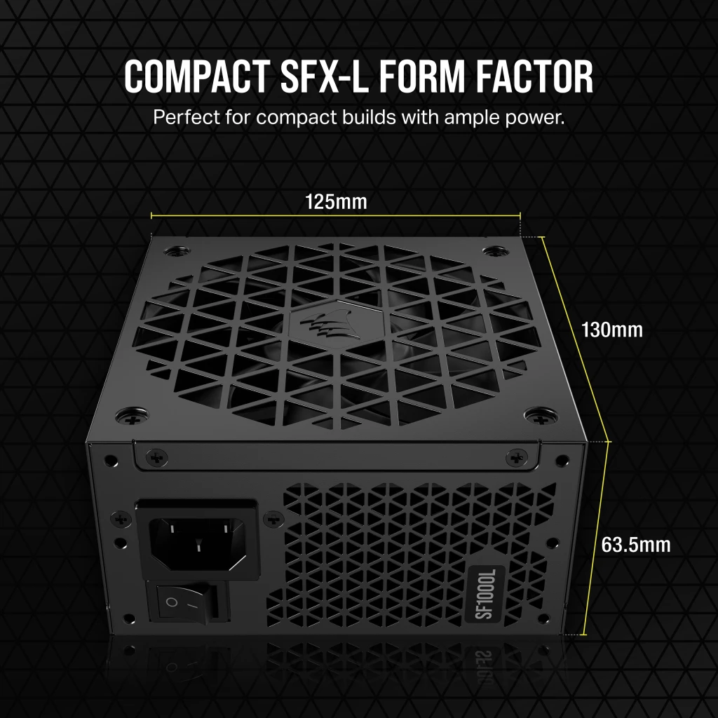 SF-L Series SF1000L Fully Modular Low-Noise SFX Power Supply