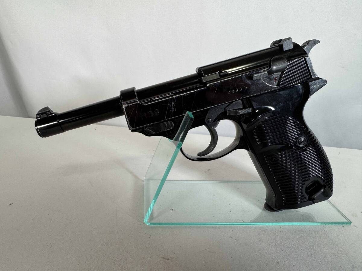 Yahoo!オークション -「マルゼン ワルサーp38 ブラックメタル」の落札