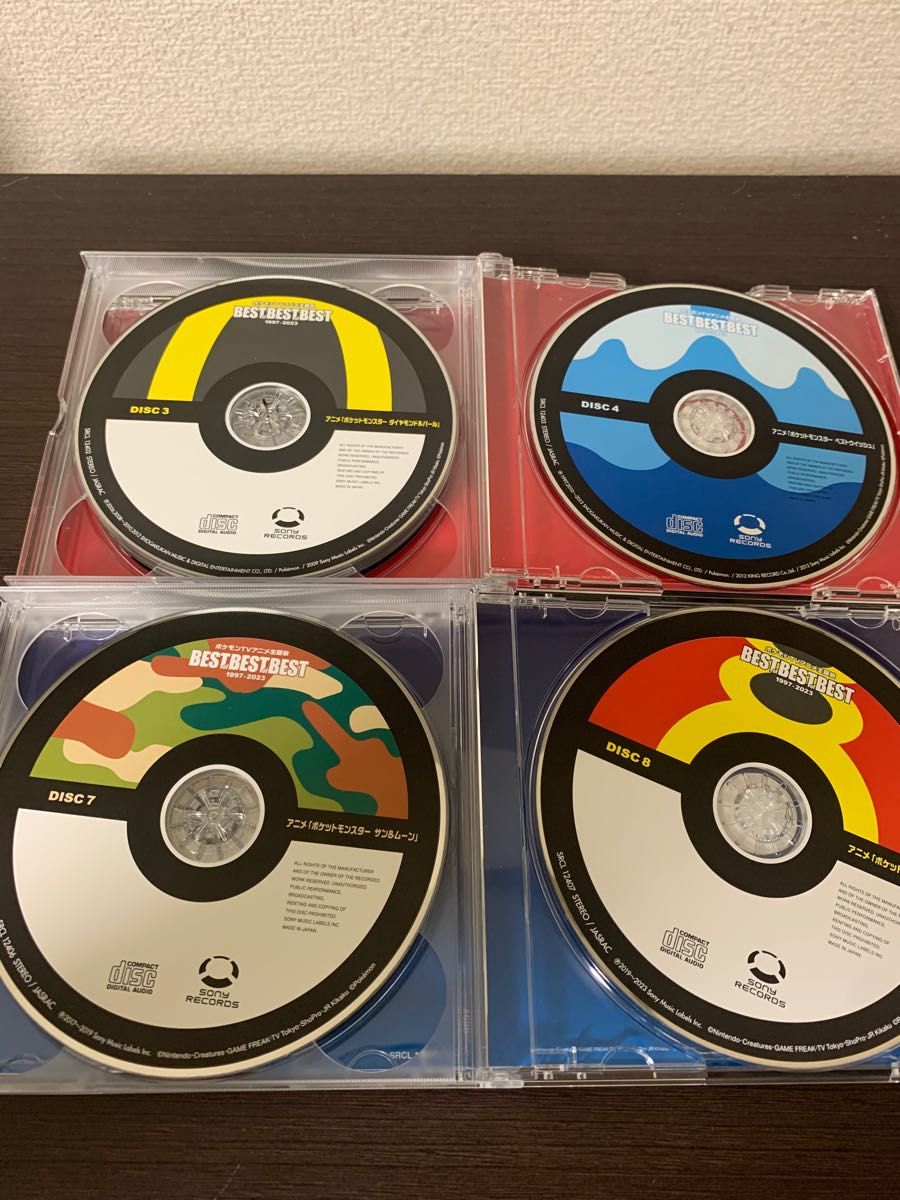 ポケモンTVアニメ主題歌 BEST OF BEST OF BEST 1997-2023 (通常盤