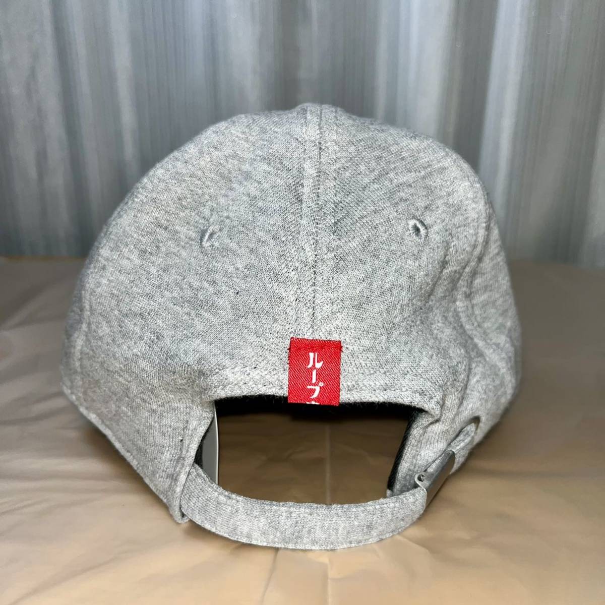 赤タグ LOOPWHEELER × NEW ERA × BEAMS JAPAN CAP キャップ グレー