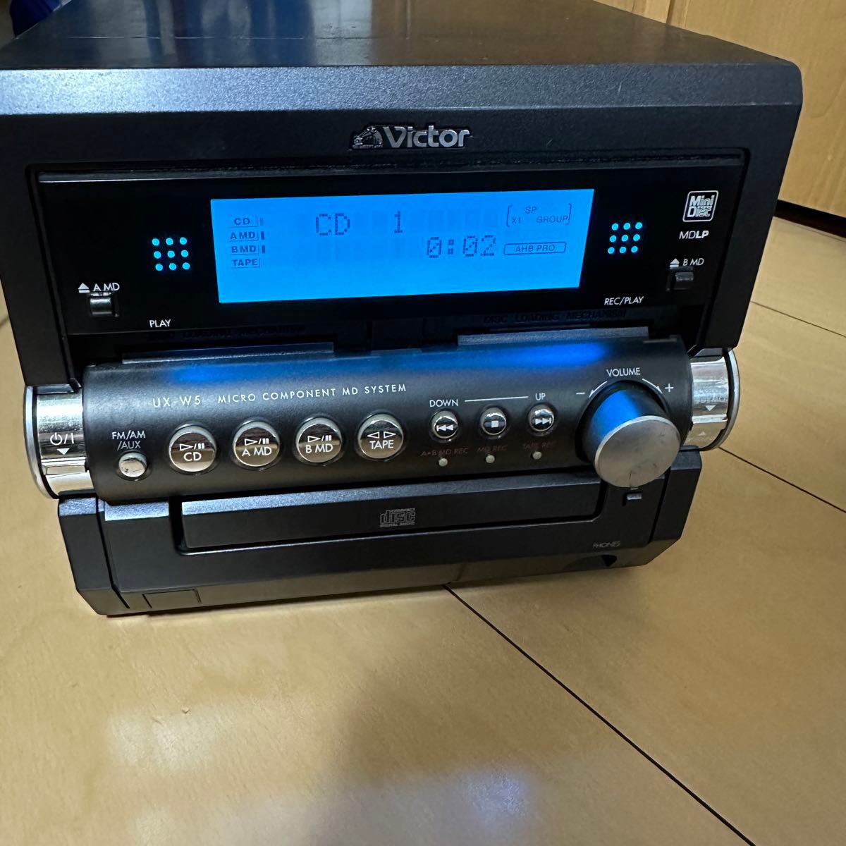 ビクター UX-W5-B WMDコンポ｜Yahoo!フリマ（旧PayPayフリマ）