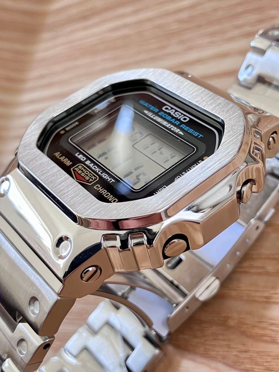 新品 フルメタル CASIO カシオ G-SHOCK DW-5600UE DW-5600 カスタム