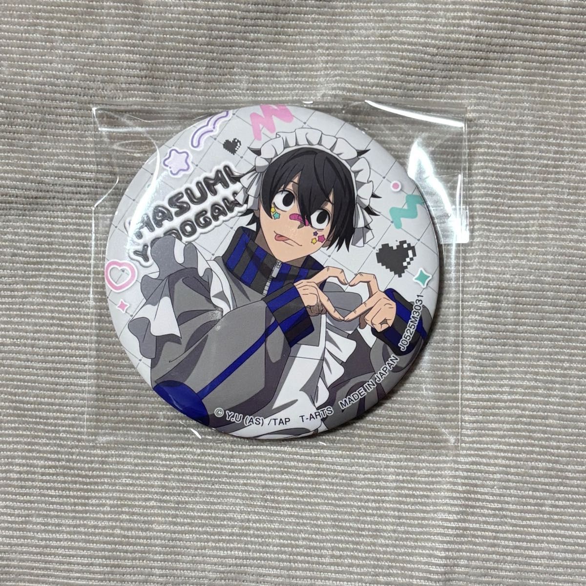 桃源暗鬼 ジャージメイド 缶バッジ 淀川真澄 缶バッジ｜Yahoo!フリマ