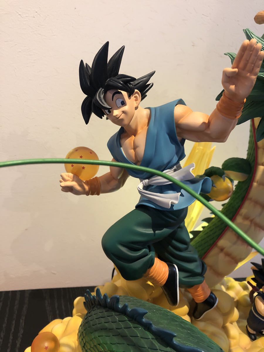 Yahoo!オークション - ドラゴンボール 完成品 スタチュー バイバイ 孫