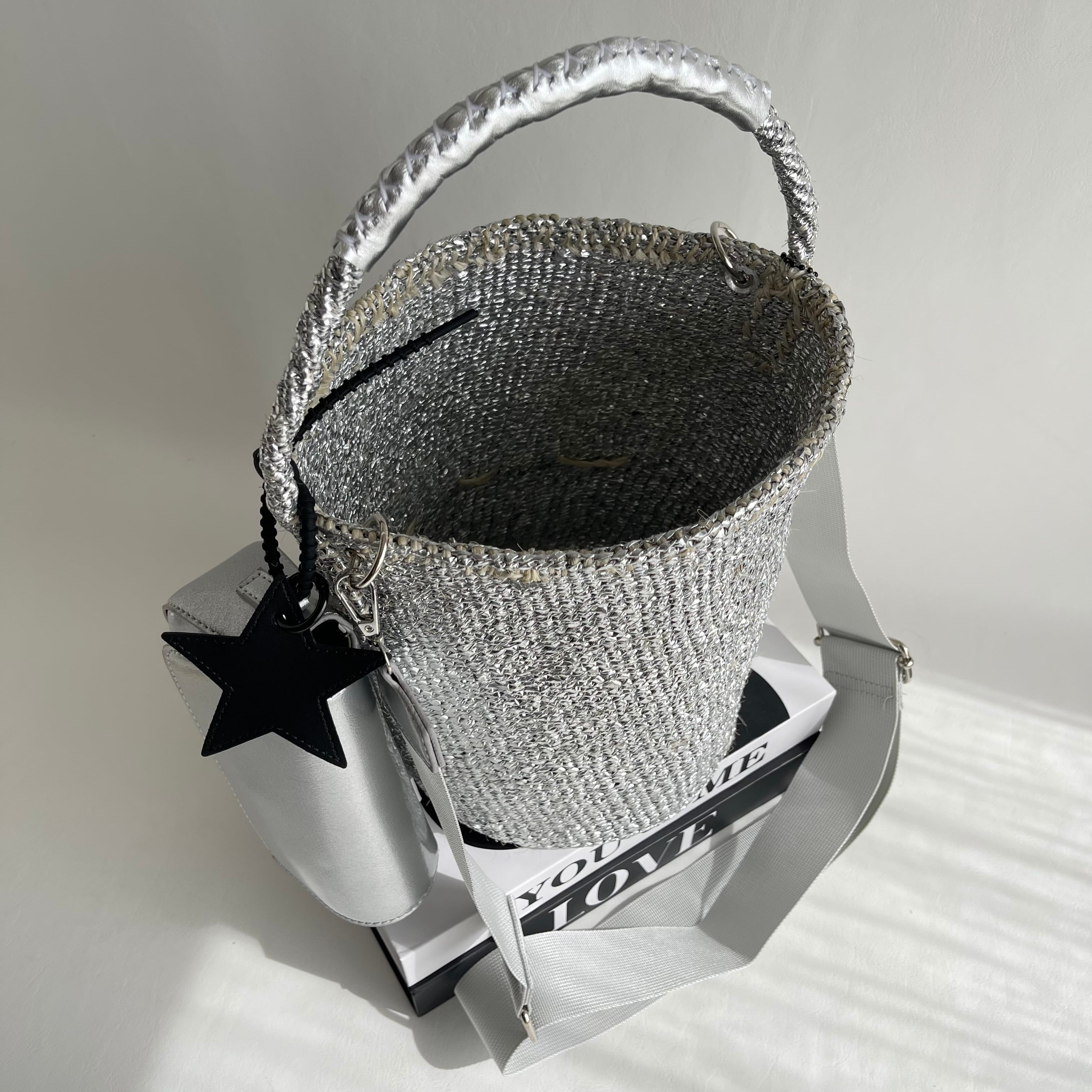 kago-bag | meong blue