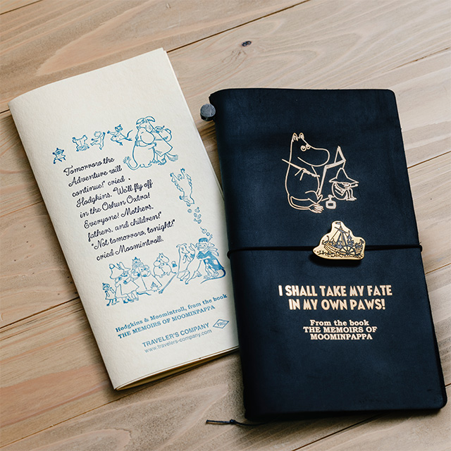 MOOMIN SHOP ONLINE】いよいよ発売！トラベラーズノートセット