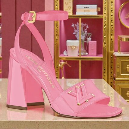 ピンク系 Louis Vuitton(ルイヴィトン) サンダル・ミュール(レディース