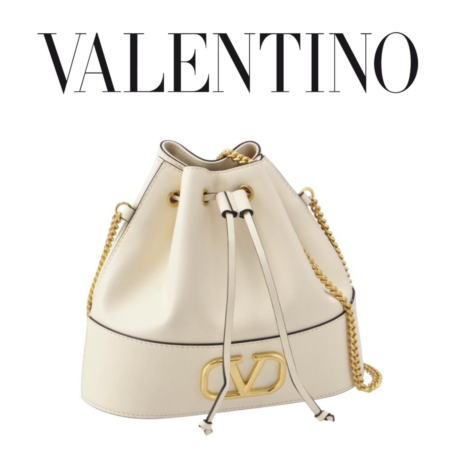 ☆ VALENTINO GARAVANI ☆ V LOGO 巾着バッグ ショルダーバッグ