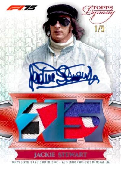 2025 Topps Dynasty Formula 1 Racing Hobby 5 Box Case