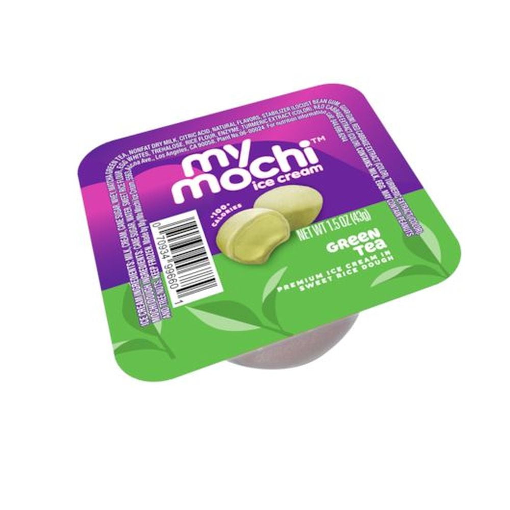 My Mochi Frozen Green Tea Ice Cream, 1.5 Ounce - 72 per case