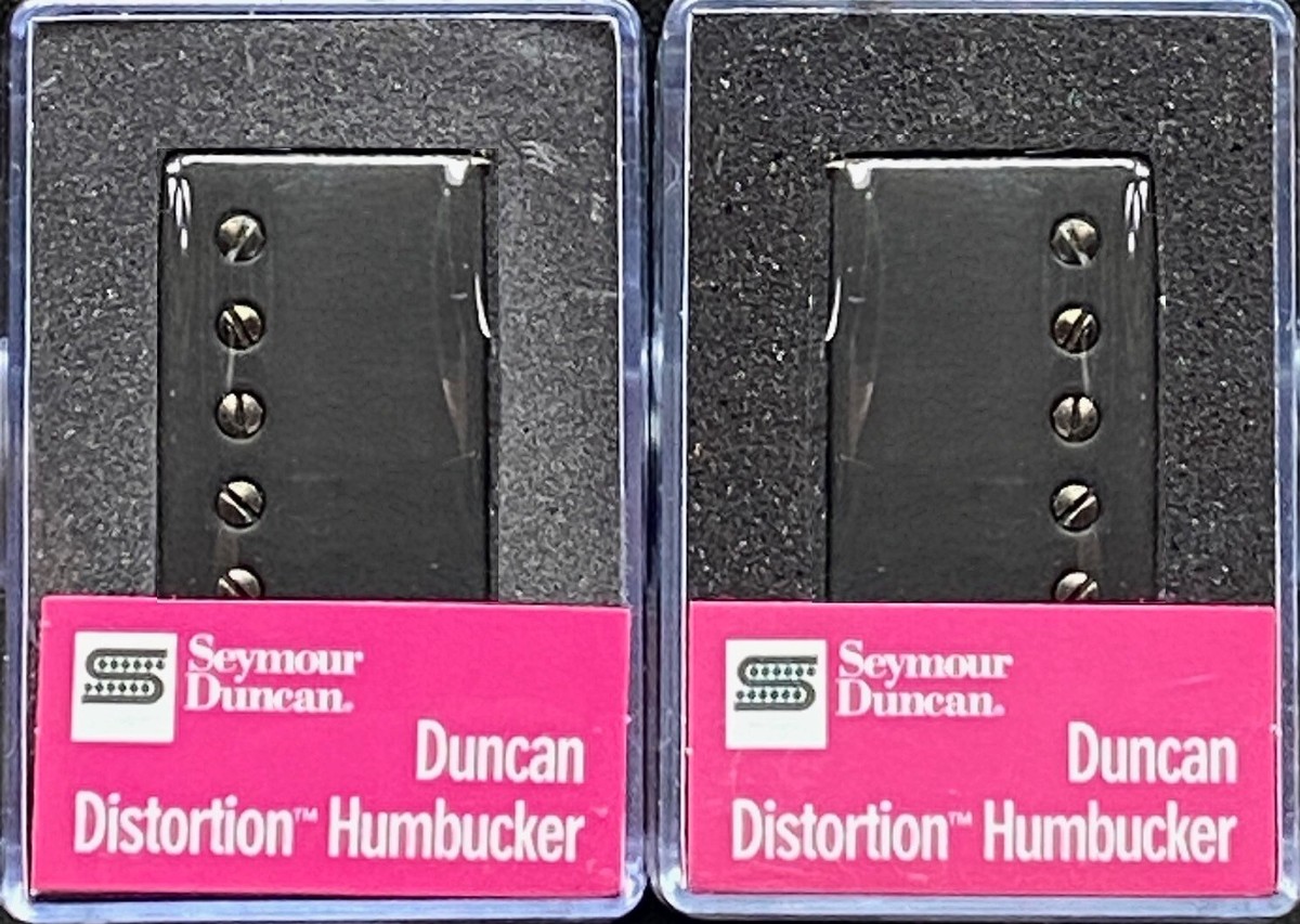 Seymour Duncan Distortion Mayhem Matte Black Covers Pickup Set