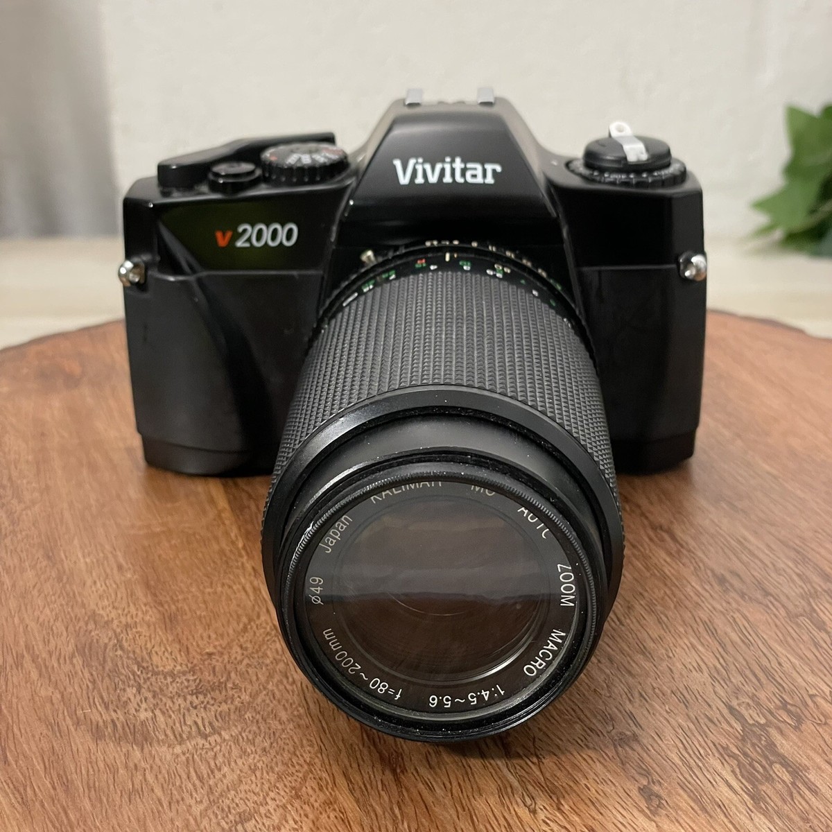 Vivitar V2000 Film Camera w/ 80-200mm lens | eBay
