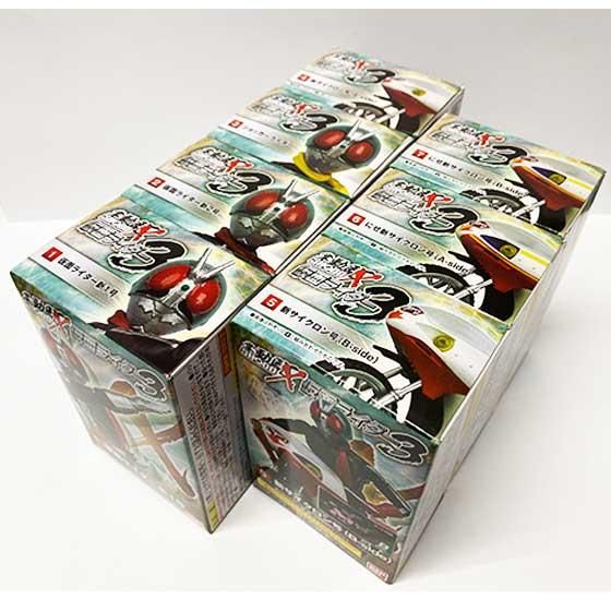 バンダイ SHODO-X 仮面ライダー3 全7種フルセット