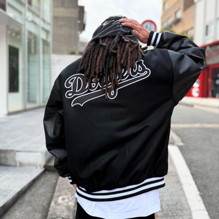 FANATICS MLB LOS ANGELES DODGERS STADIUM JACKET(BLACK