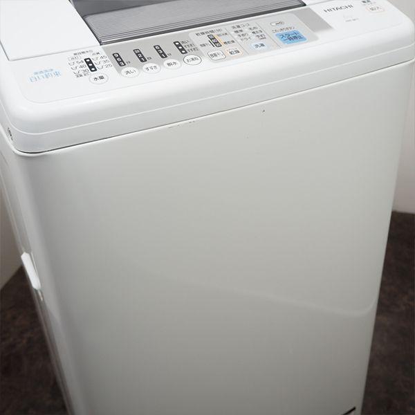 日立（HITACHI） 中古 SB-NW6KY 洗濯機 6.0kg HITACHI NW-6KY 白い約束