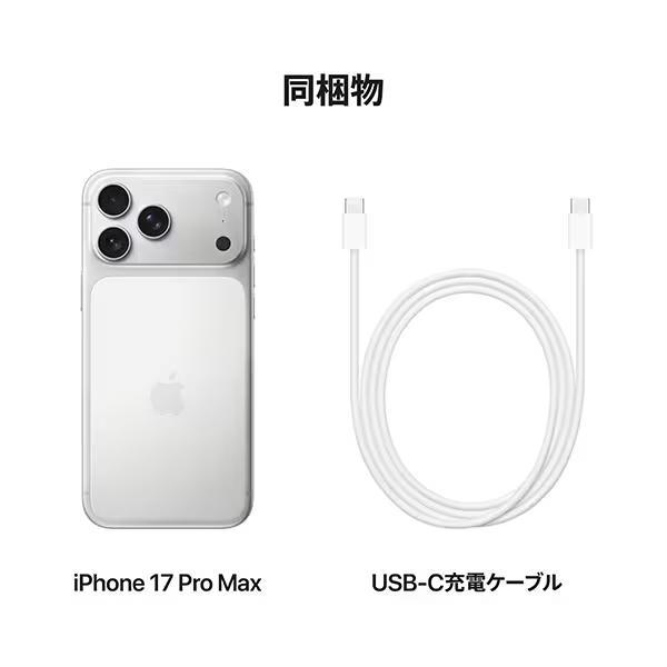iPhone ☆Apple 国内版 SIMフリー iPhone17ProMax 256GB シルバー