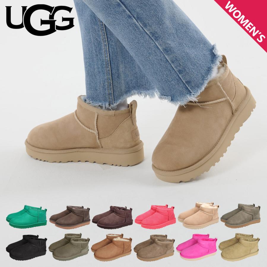 UGG（アグ） ムートンブーツ クラシック ウルトラ ミニ レディース