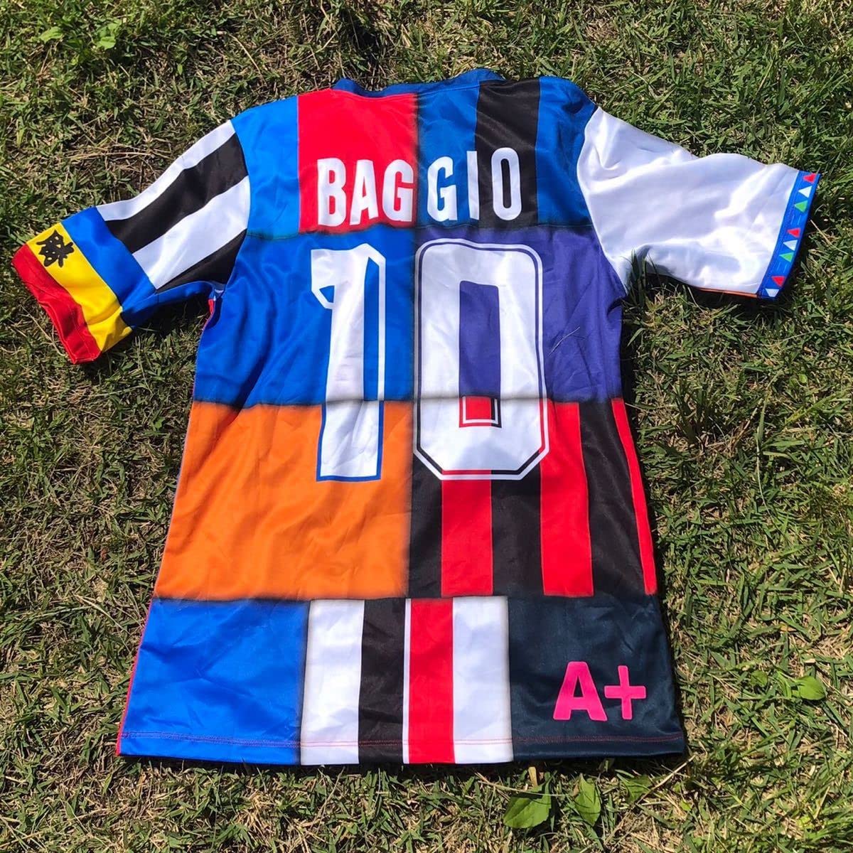 Amazon.co.jp: XLサイズロベルト バッジョ 歴代ミックスユニフォーム