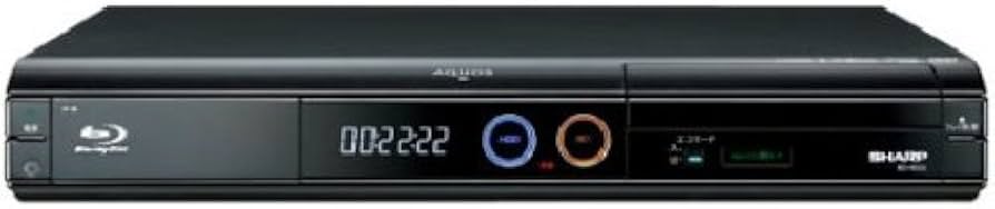 Amazon | シャープ 250GB 1チューナー ブルーレイレコーダー AQUOS BD