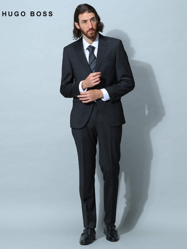 ヒューゴボス メンズ スーツ HUGO BOSS ブランド ビジネススーツ