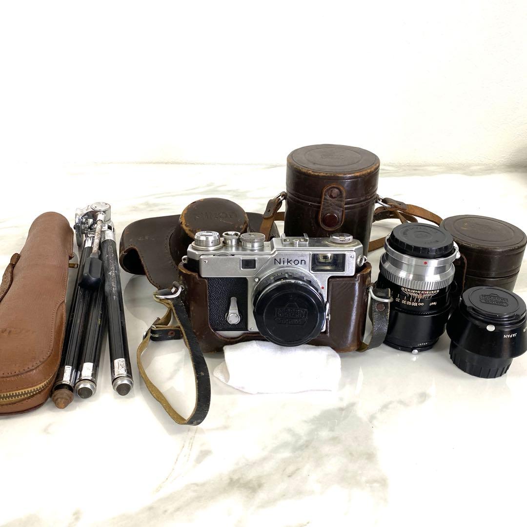 + ニコンフィルムカメラ　レトロ　アンティーク Yahoo!オークション -「アンティーク・カメラ」(ニコン) (マニュアル