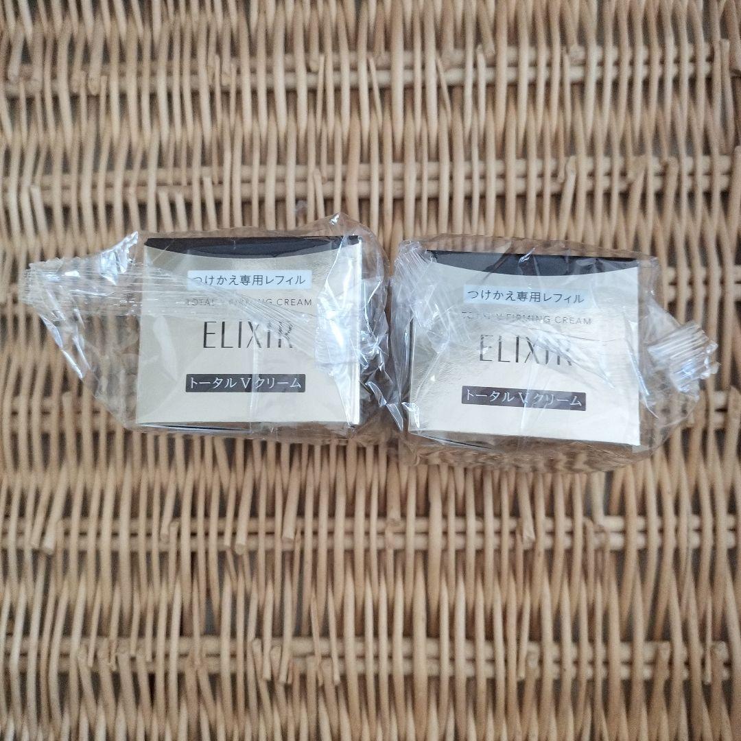エリクシール(ELIXIR) トータルV ファーミングクリーム ２個セット 免税店限定商品 | エリクシール | トータルVファーミングクリーム
