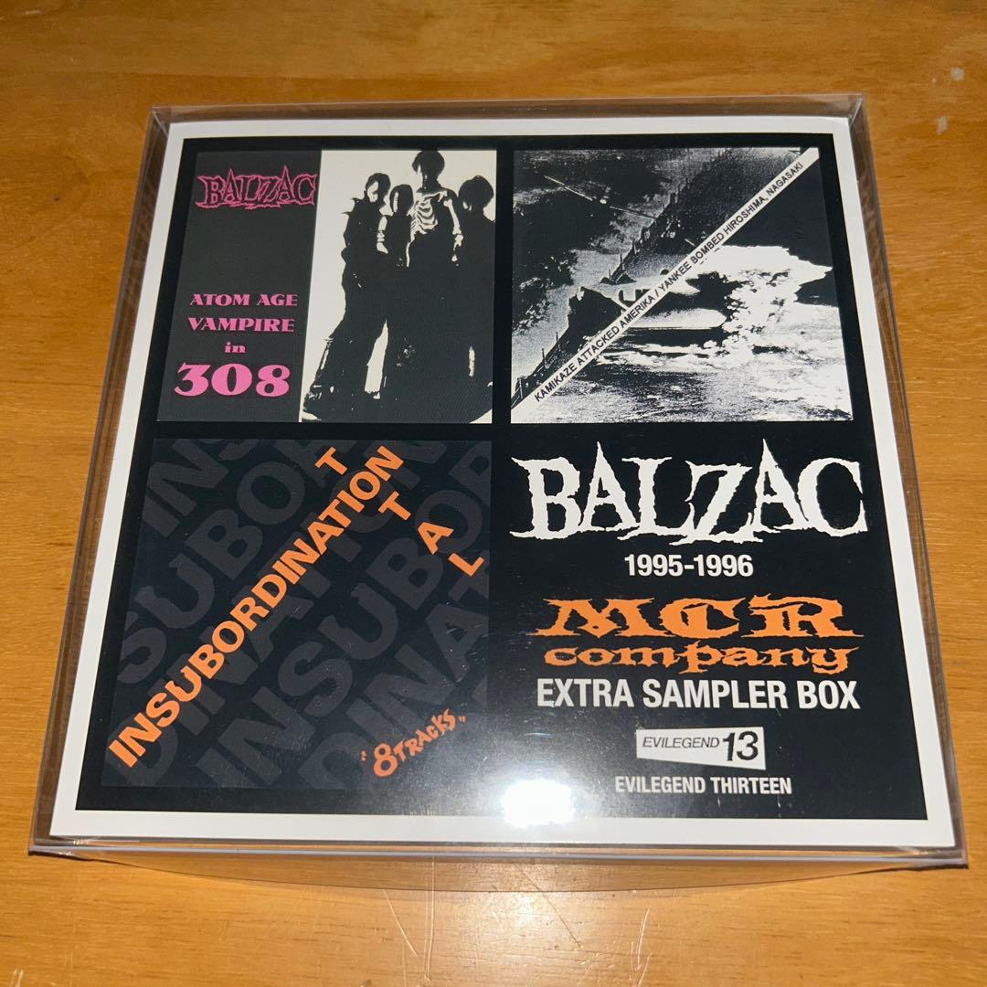 邦楽 BALZAC MCR company extra sampler Box 邦楽 BALZAC MCR company extra sampler Box BALZAC MCR company extra