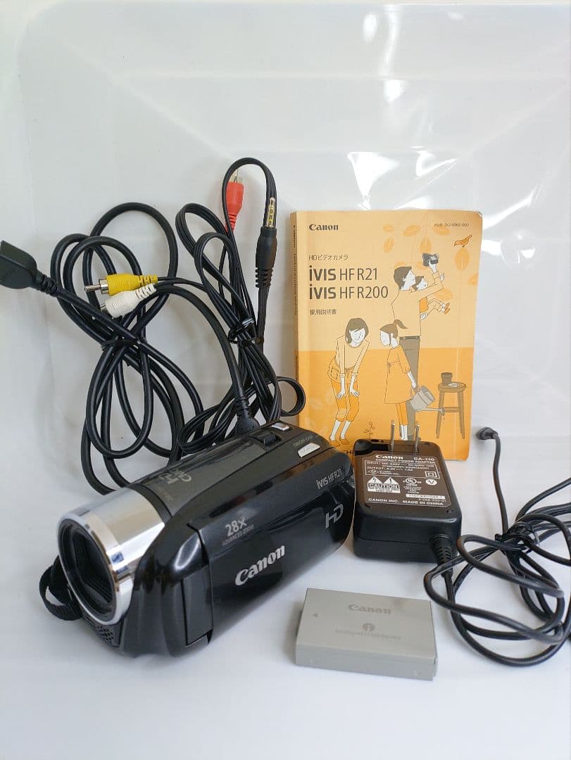 Canon IVIS HF R21 ビデオカメラ 動作確認済 付属品多数 d9 キヤノン、フルHD対応ビデオカメラなど3機種 - 価格.com