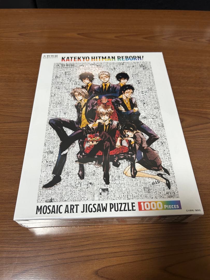 【新品未開封】 天野明展 REBORN モザイクアートパズル　1000ピース 家庭教師ヒットマンREBORN！』モザイクアートパズル ＜天野明展