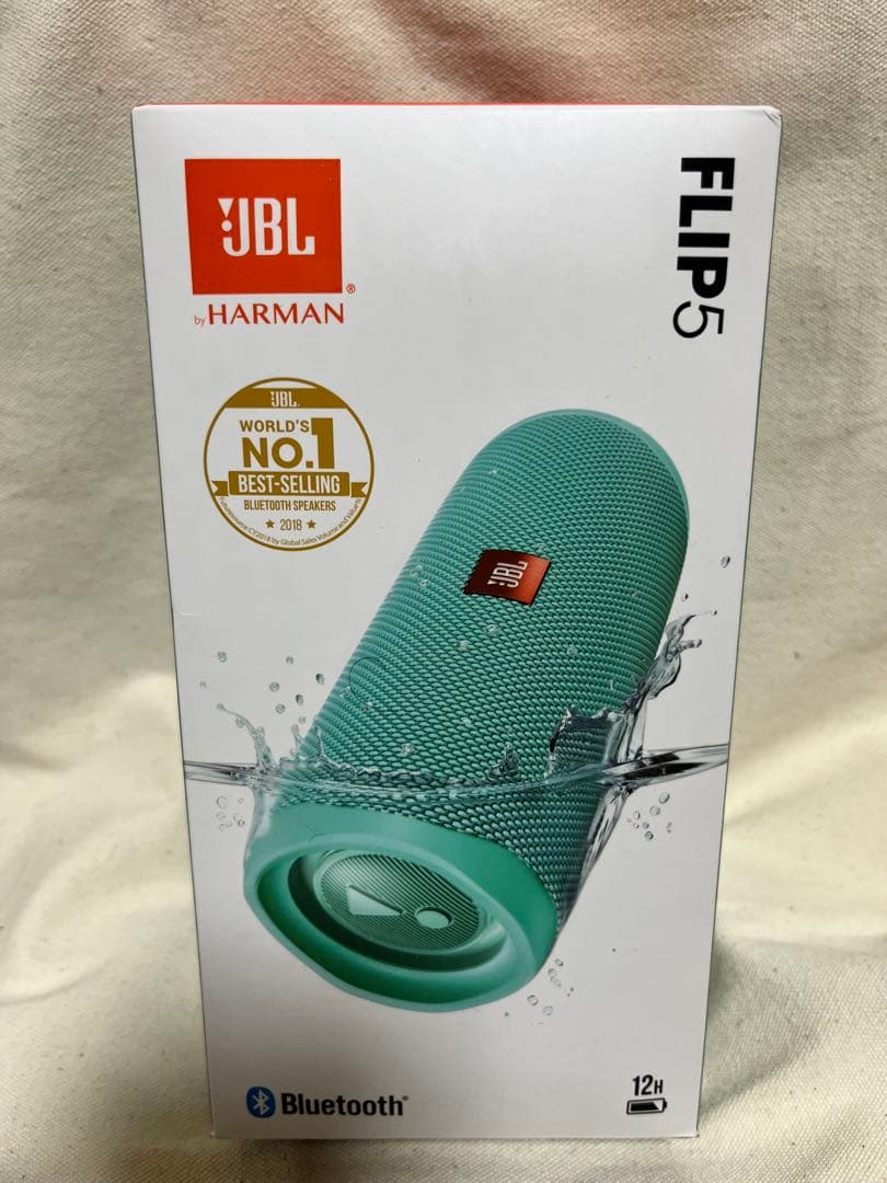 JBL FLIP5 ワイヤレススピーカー ミントグリーン JBL Flip 5 | ポータブル ウォータープルーフ スピーカー