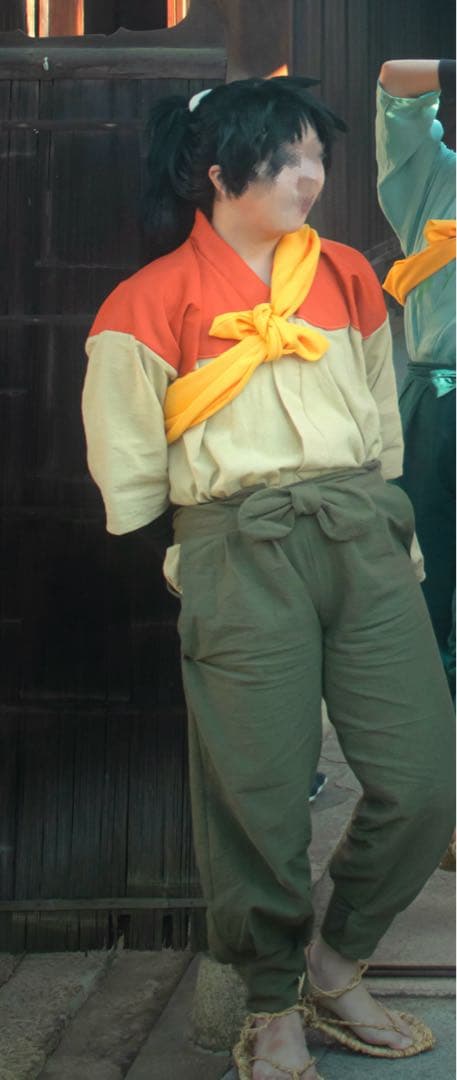 久々知兵助　コスプレ　私服　ウィッグセット 即日発送 忍たま 久々知兵助 コスプレ ウィッグの通販 by ぴよ｜ラクマ