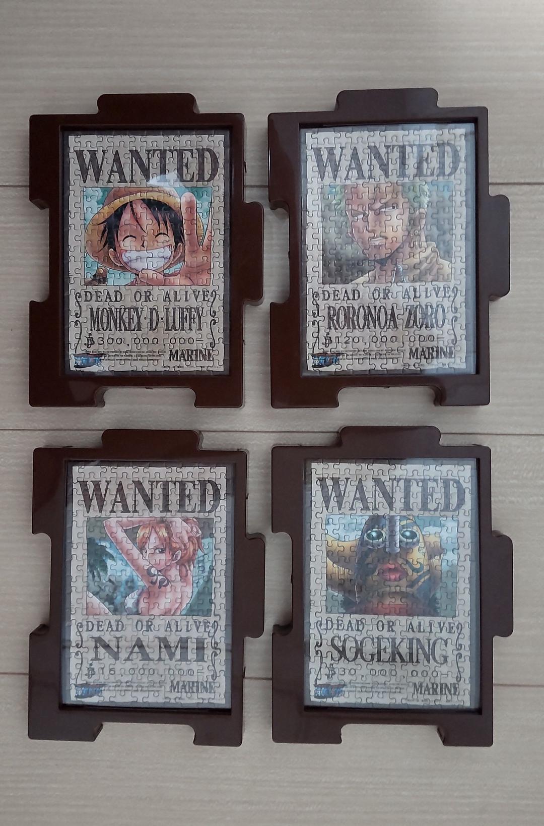 ワンピース 手配書 ジグソーパズル セット 150ピース 完成品 フレーム付 楽天市場】ご当地ワンピースジグソーパズル用フレーム150ピース用