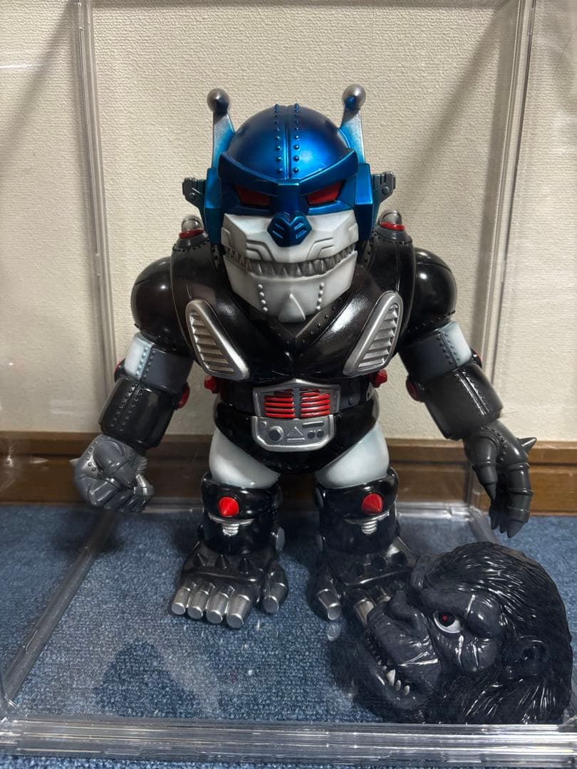 プラネットX メカギガソン BWカラー ゴリラヘッド付　ソフビ 未開封】PLANET X × ELECTRIC TOYSメカ・ギガソン(BWカラー) ゴリラ