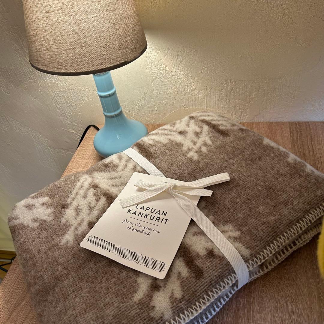 LAPUAN KANKURIT KUUSI ウールブランケット 90x130 LAPUAN KANKURIT | KUUSI ウールブランケット – シカジカ
