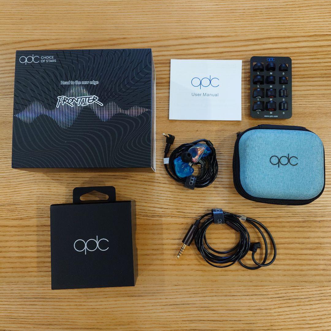 qdc Frontier 有線イヤホン 4.4mmバランスケーブル付 qdc FRONTIER – e☆イヤホン