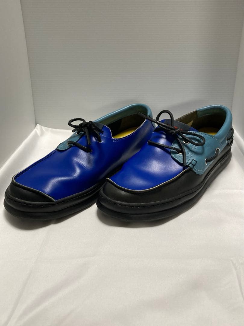 Camper TWINS 27cm ブルー モカシン K100325-001 Twins Multicolor Formal Shoes for Women - Autumn / Winter
