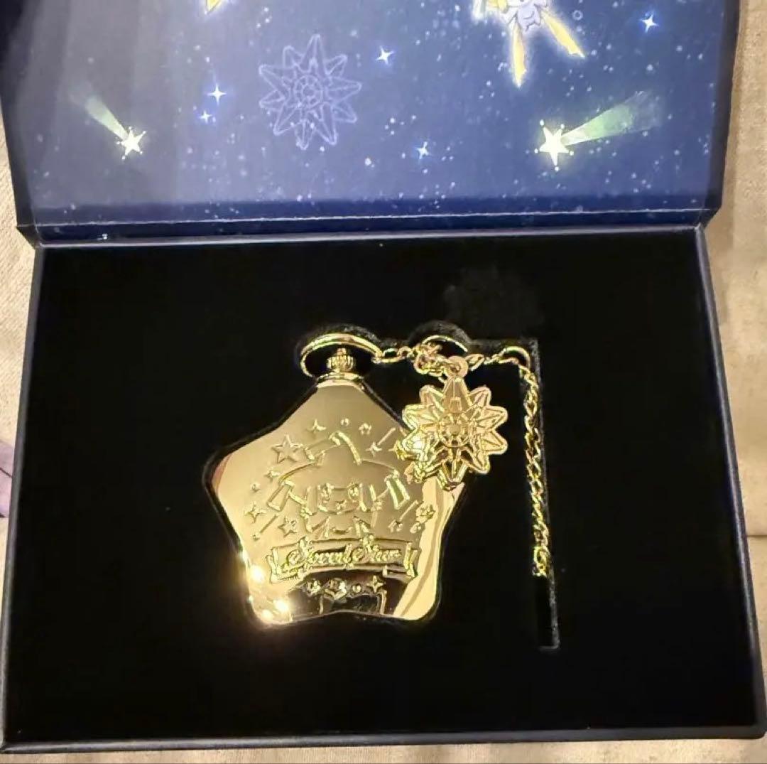 み*様 公式　韓国限定 ポケモン SpeedStar 懐中時計 キーホルダー ジ 懐中時計 レディース キーホルダーウォッチ バッグチャーム シマエナガ