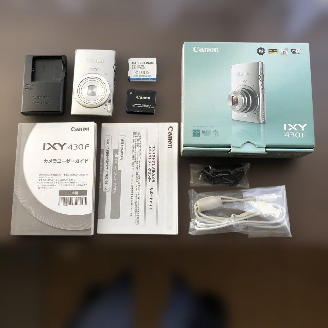 Canon IXY430f シルバー　中古品 中古：B(並品)】キヤノン IXY 430F シルバー | 2484530009418