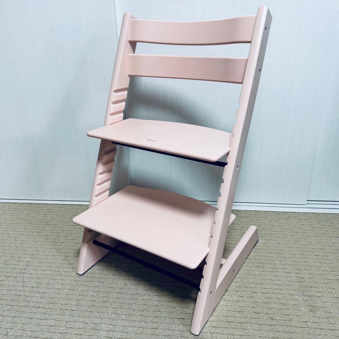 ✨12/16までの限定価格✨ 美品 ストッケ トリップトラップ ピンク S/N6 ✨12/16までの限定価格✨ 美品 ストッケ トリップトラップ ピンク S/N6