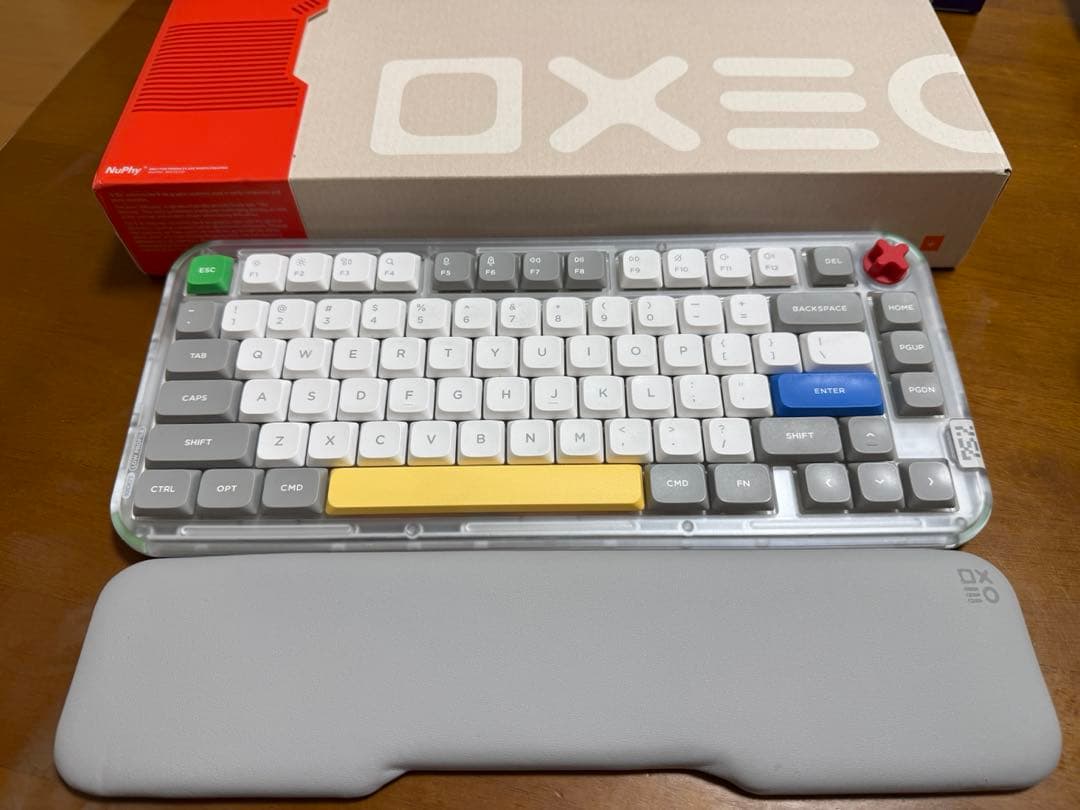 NuPhy Kick75 Blush Nano軸 純正リストレスト付 Kick75 Comboリストレスト – DIGIART