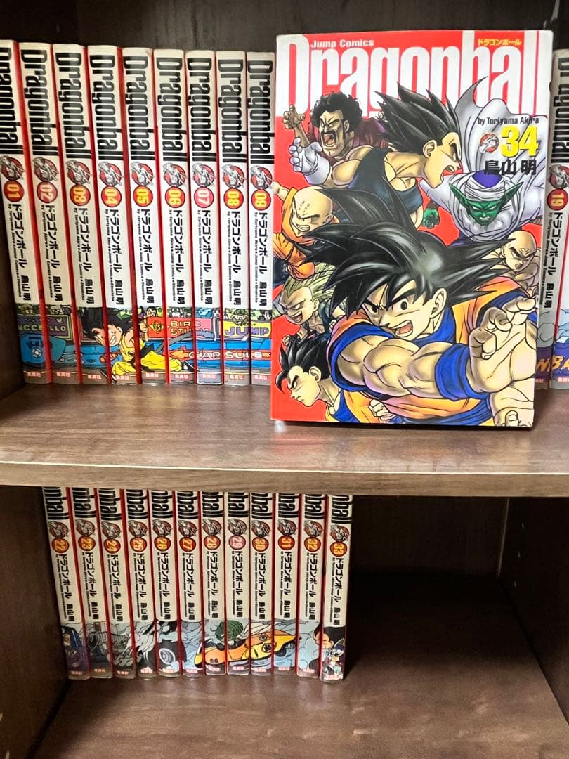 ドラゴンボール 鳥山明 No.1〜34 全巻！ ドラゴンボール 完全版 34巻 初版本 鳥山明 - メルカリ