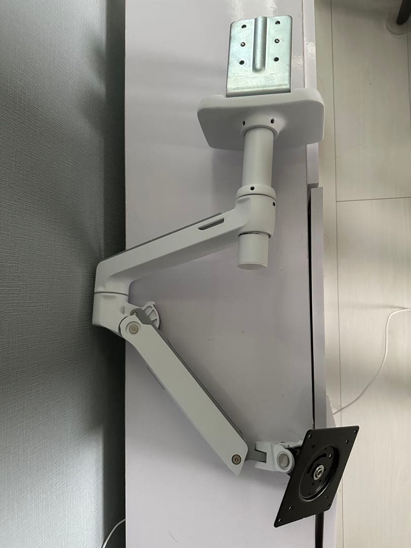 ホワイト モニターアーム VESA対応　エルゴトロンLX エルゴトロン（ergotron） LX デスクマウント モニターアーム ホワイト