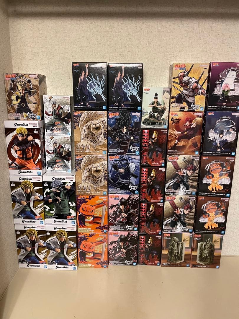 ナルト　フィギュア33点まとめ売り ナルトフィギュア】一番くじ NARUTO-ナルト- 疾風伝 忍ノ絆の買取価格