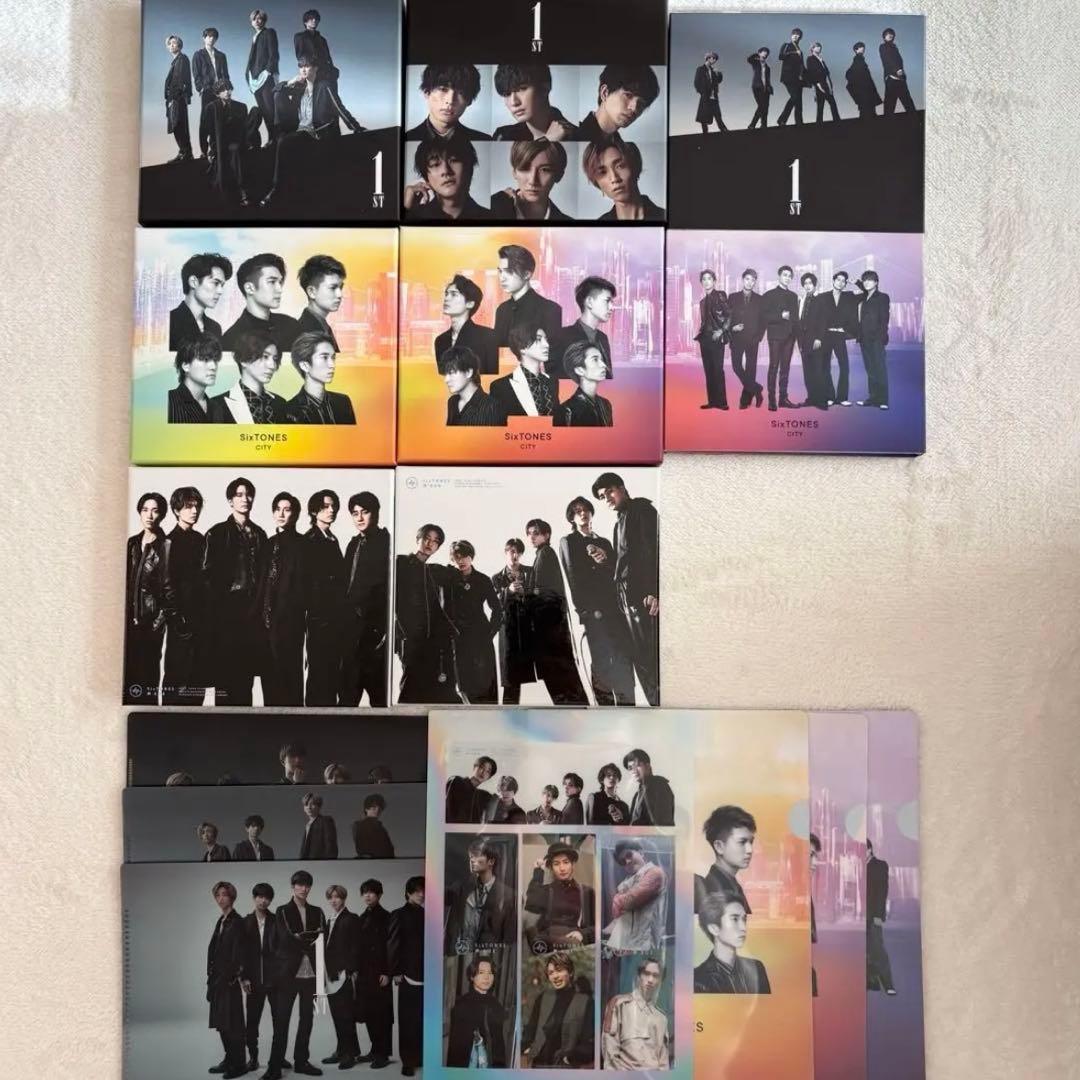 SixTONES アルバム まとめ売り SixTONES CD アルバム まとめ売り セット 歴代 コンプリート 3形態の