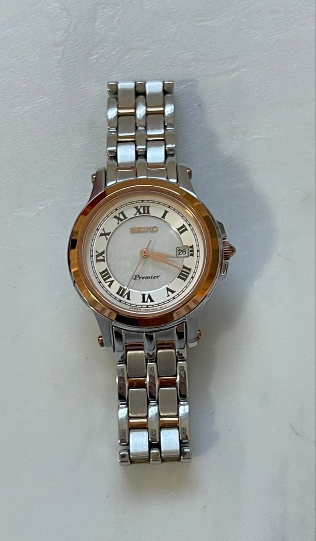 Seiko プルミエ レディース 時計 Exceline セイコー エクセリーヌ ソーラー トノー レディース 腕時計