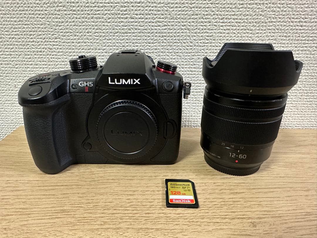 【動作確認済み】LUMIX DC-GH5M2M 標準ズームレンズキット LUMIX GH5ミラーレス一眼カメラ 標準ズームレンズキット ブラック DC
