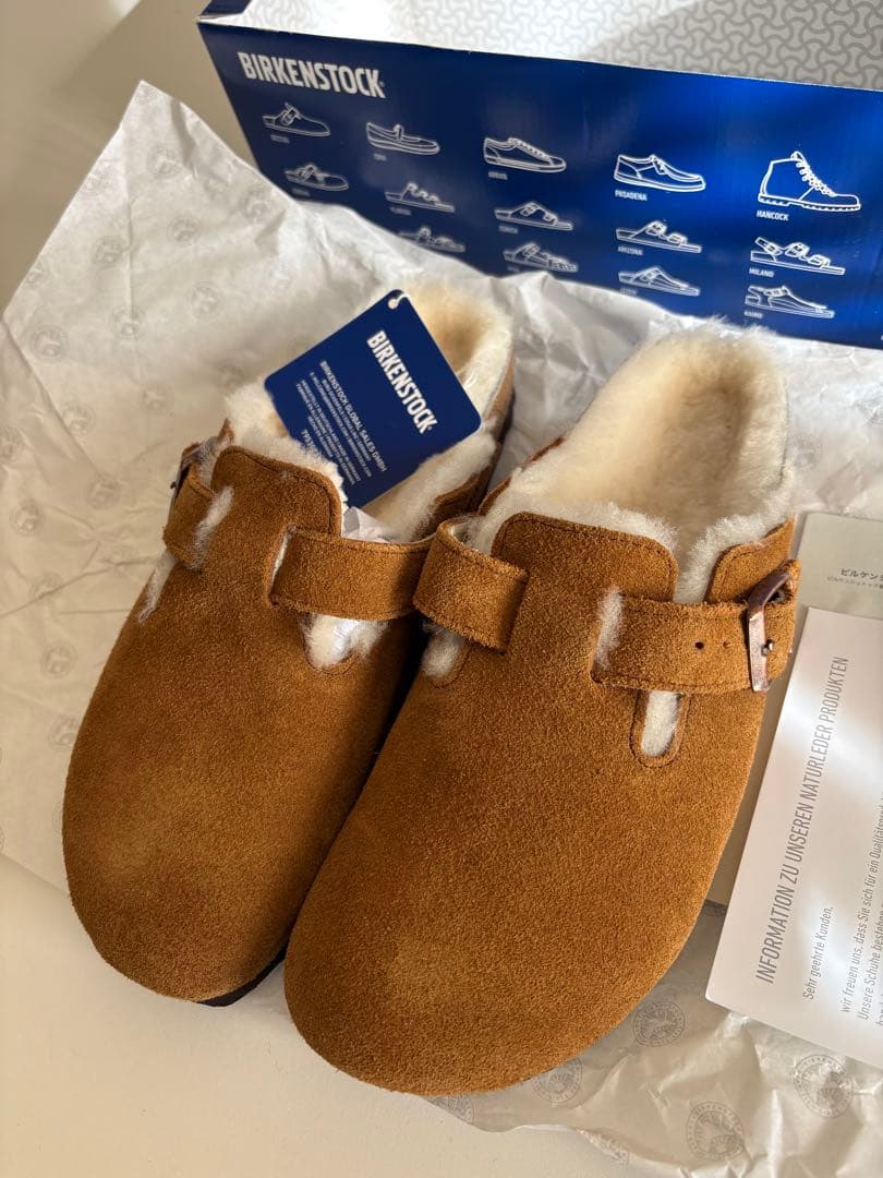 ビルケンシュトック　Boston Shearling ボストン シアリング ビルケンシュトック BIRKENSTOCK ボストンシアリング スエードレザー